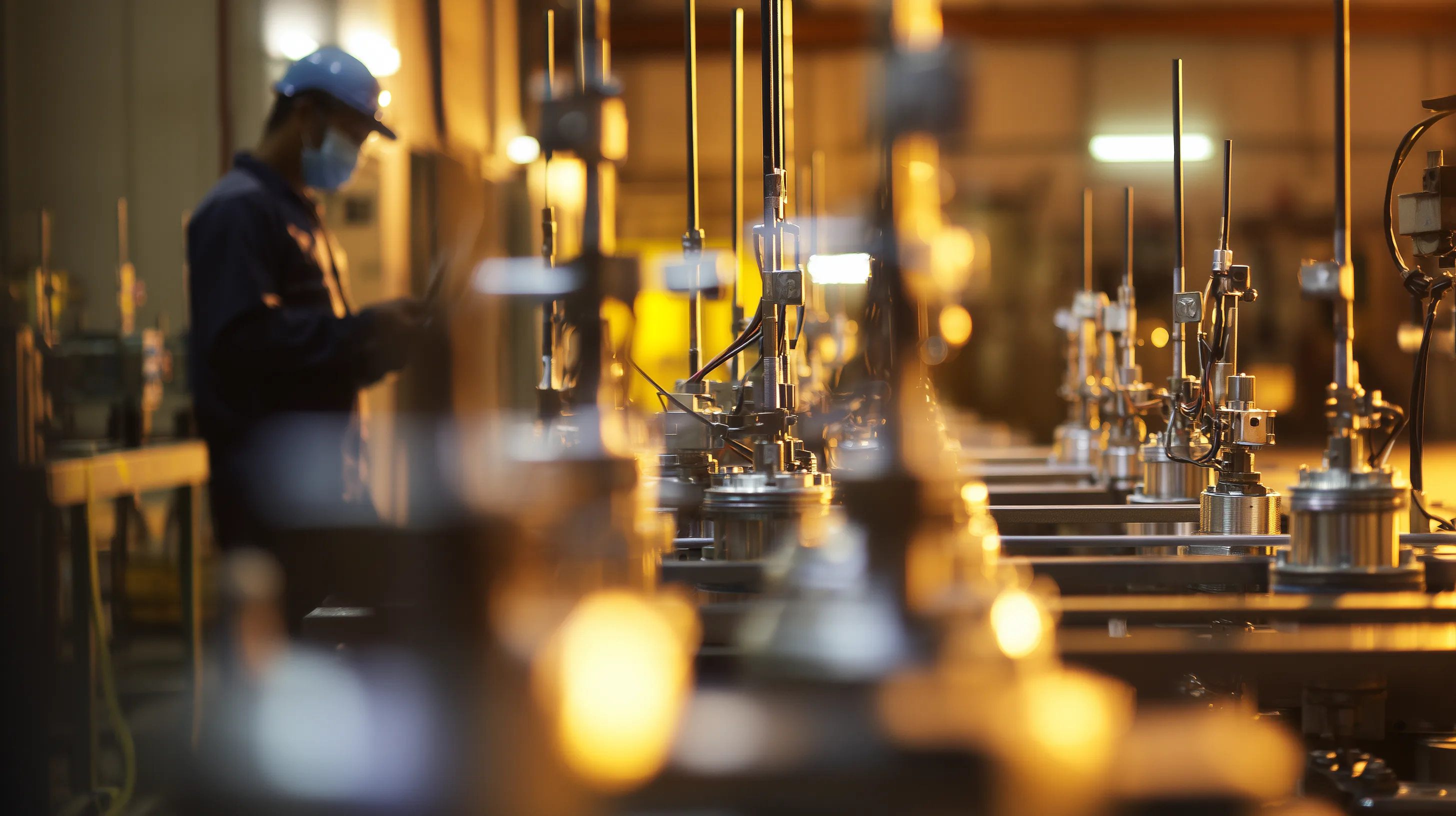 A precision manufacturing operation